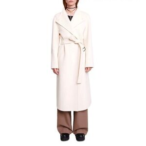 Maje Genesis Belted long coat (fits med/Large)